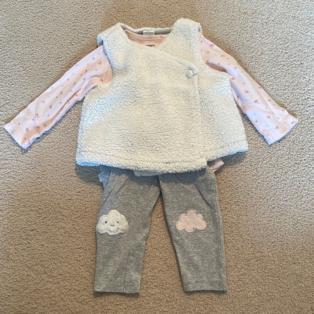 Carter’s 12 Month Baby Girl Winter Outfit